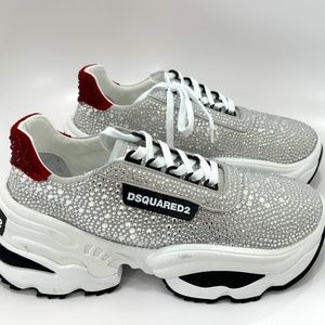 DSquared2 The Giant Hike Crystals Sneakers
